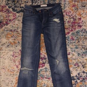 Madewell High Riser skinny jeans